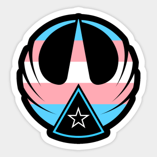 Triad Of The Force - Trans Rights Are Human Rights Sticker